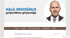 Desktop Screenshot of halilerdogmus.com